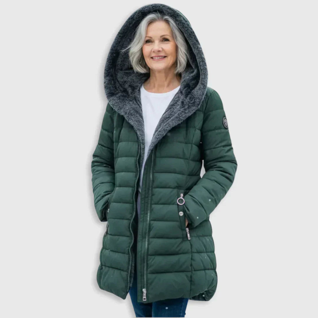 Maja – Elegante abrigo de invierno con un lujo sin preocupaciones