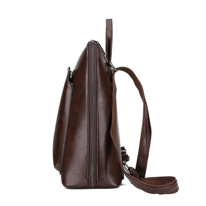 Isabella – Mochila elegante con doble cremallera, diseño refinado