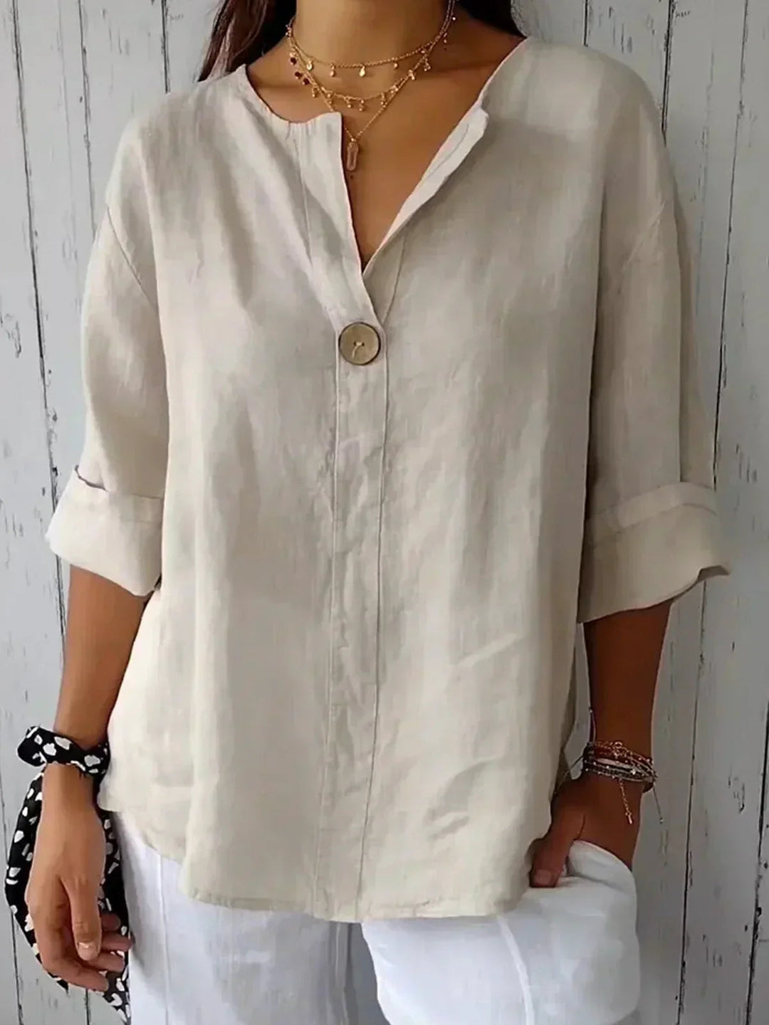 Alba – Blusa elegante y cómoda para mujer