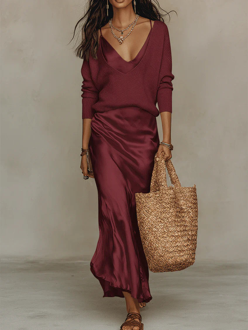 Sofía – vestido midi elegante