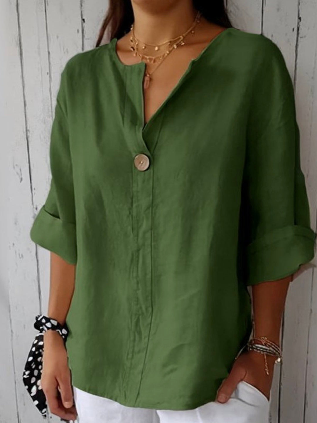 Alba – Blusa elegante y cómoda para mujer