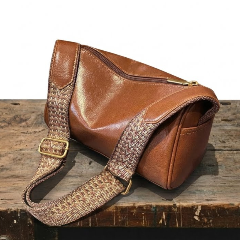 Isabella – elegante bolso Boston vintage: bandolera de moda