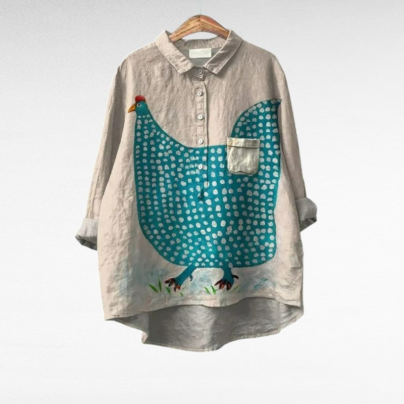 Isabella – Blusa elegante y refinada para el verano