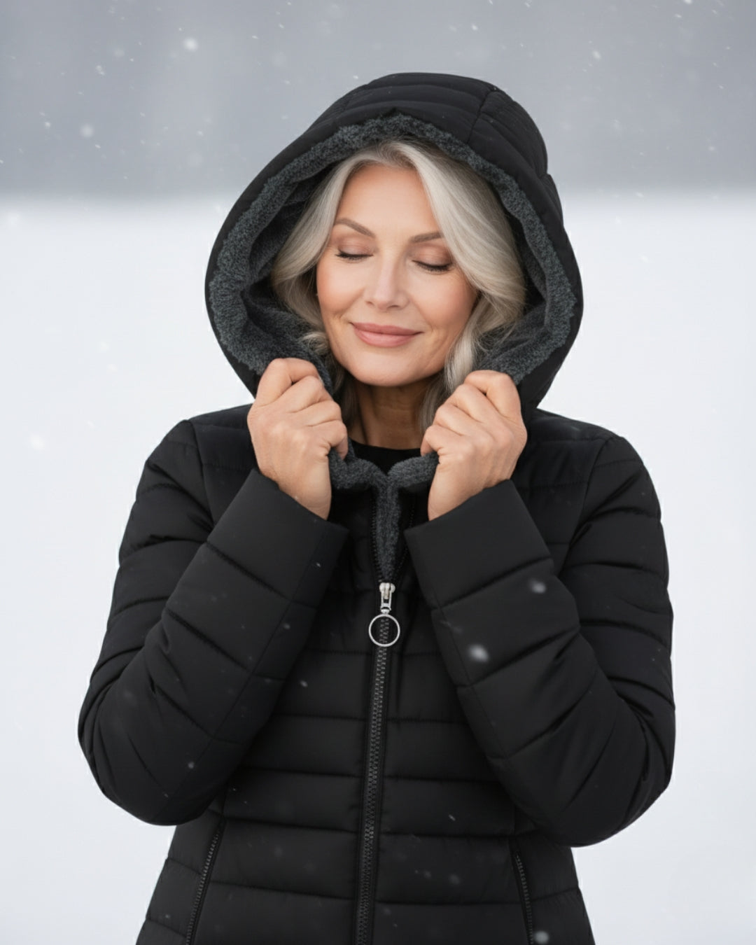 Clara – Abrigo acolchado elegante con forro polar