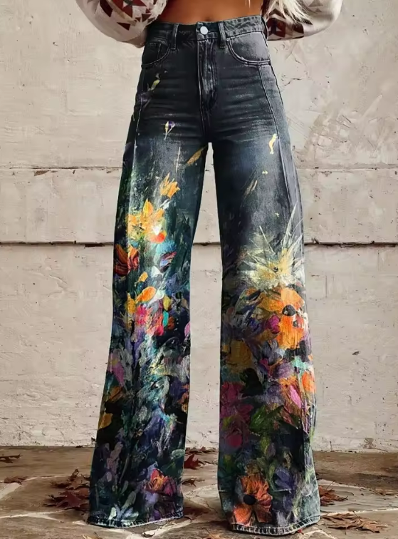 Ariadna – Pantalones boho elegantes