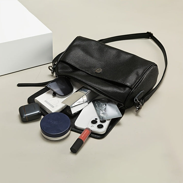 Lara – Bolso de hombro elegante con solapa