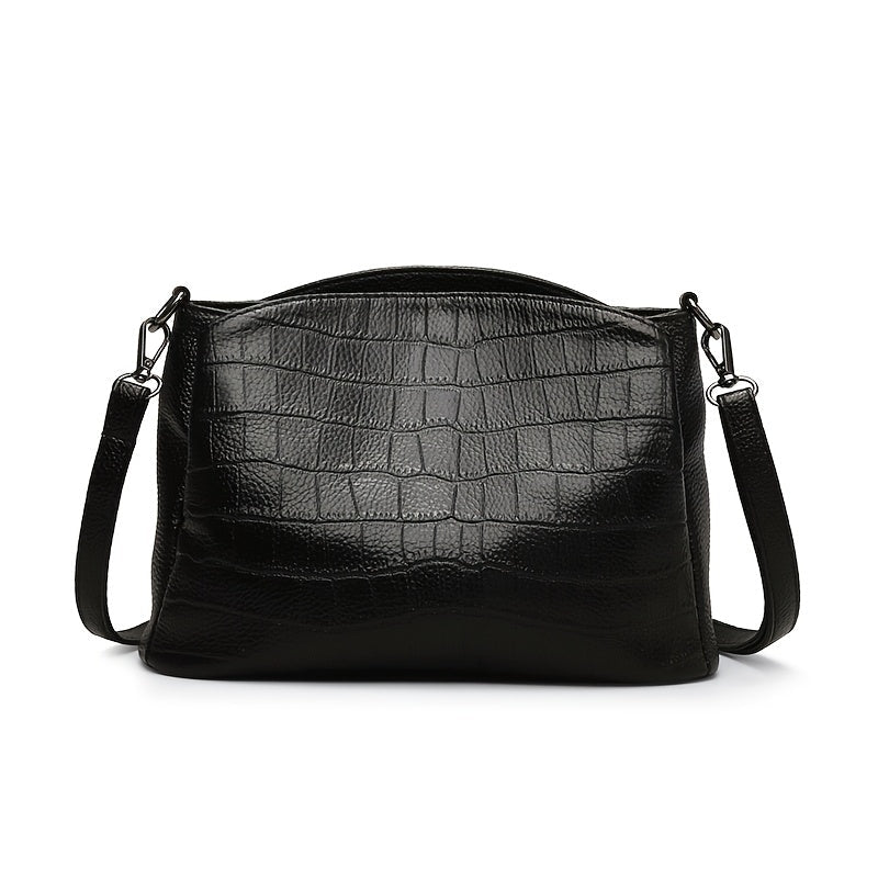 Vivienne – El bolso de hombro elegante de cocodrilo
