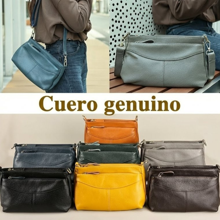 Rina – Bolso bandolera elegante con diseño de guijarros