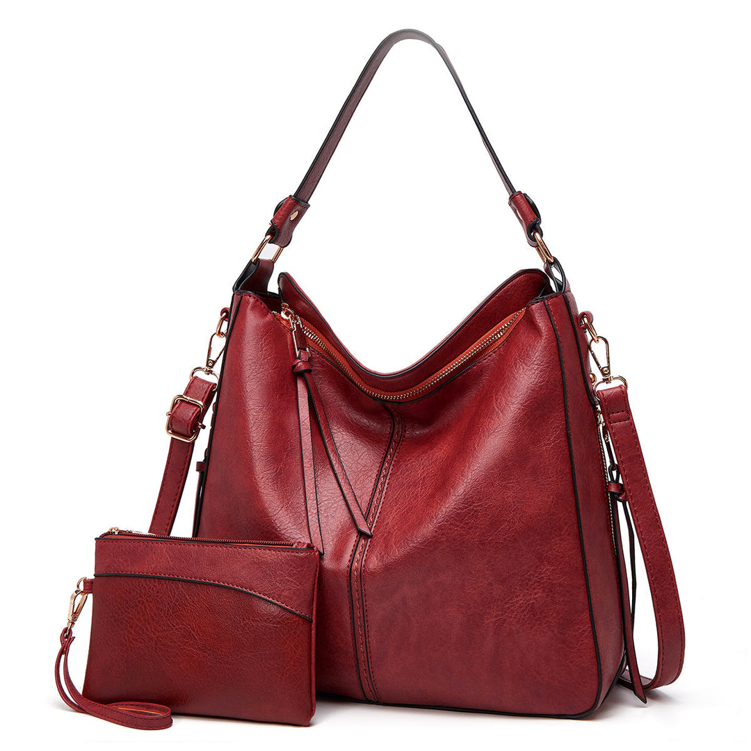 Isabel – Bolso hobo antirrobo elegante + Cartera pequeña GRATIS