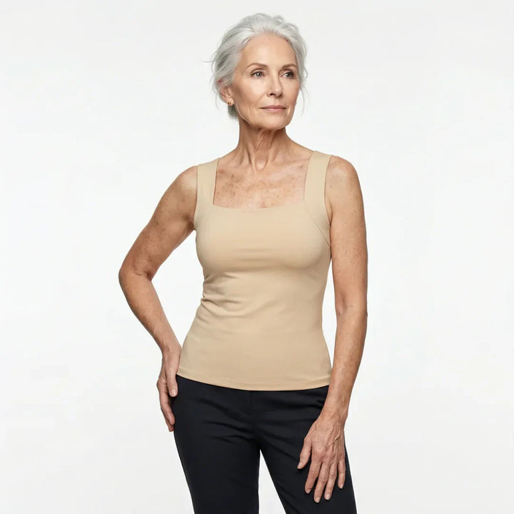 Alba – Camiseta tirantes con sujetador integrado