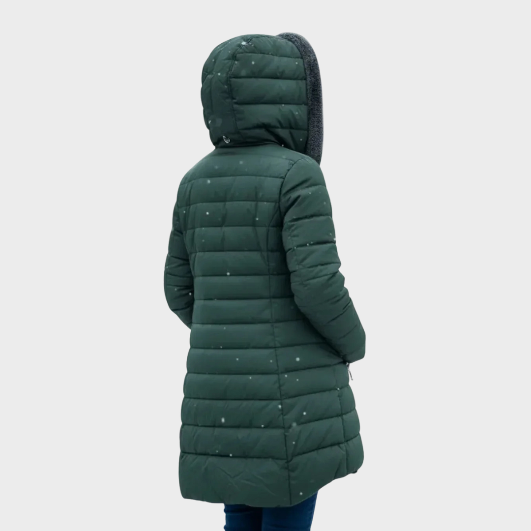 Maja – Elegante abrigo de invierno con un lujo sin preocupaciones