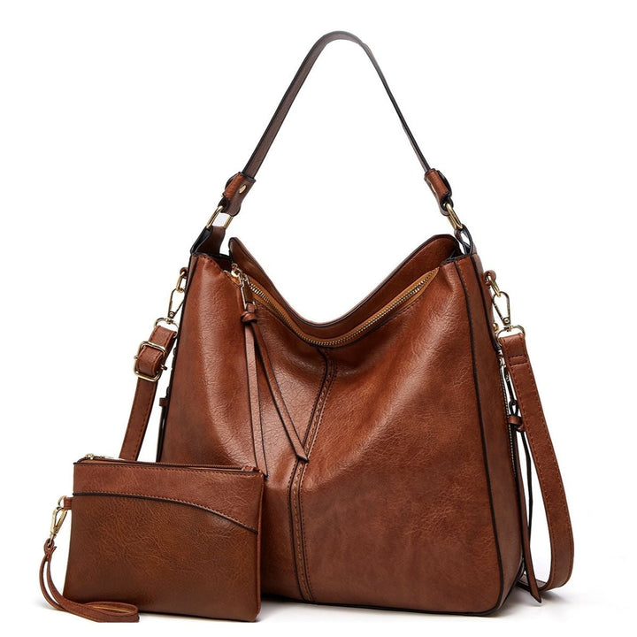 Isabel – Bolso hobo antirrobo elegante + Cartera pequeña GRATIS