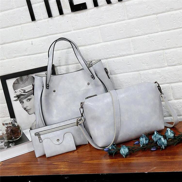 Riley – Conjunto de 4 bolsos vintage elegantes