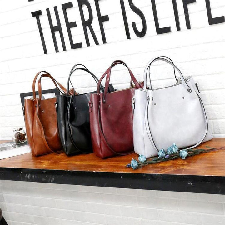 Riley – Conjunto de 4 bolsos vintage elegantes
