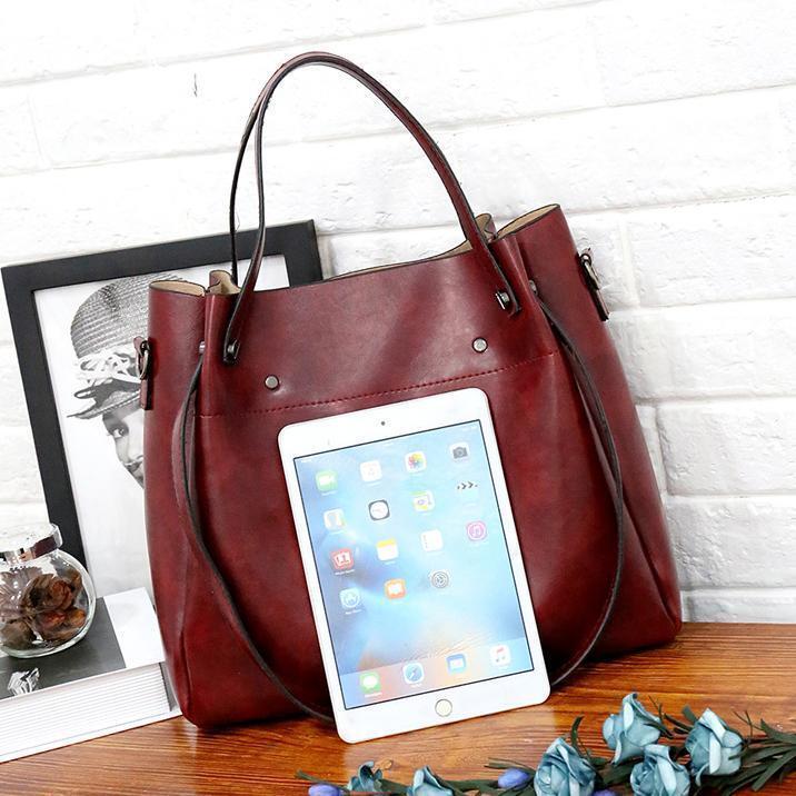 Riley – Conjunto de 4 bolsos vintage elegantes