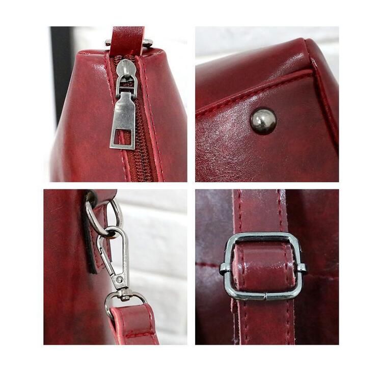 Riley – Conjunto de 4 bolsos vintage elegantes
