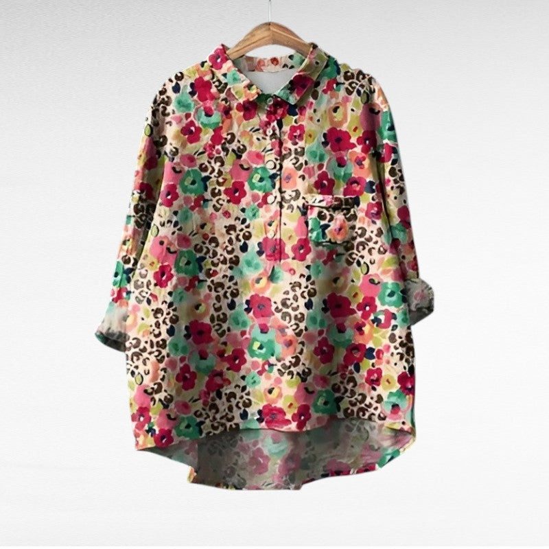 Noémie – Blusa elegante y refinada para el verano