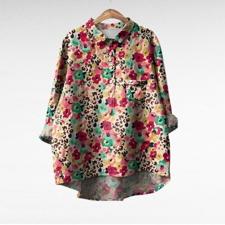 Noémie – Blusa elegante y refinada para el verano