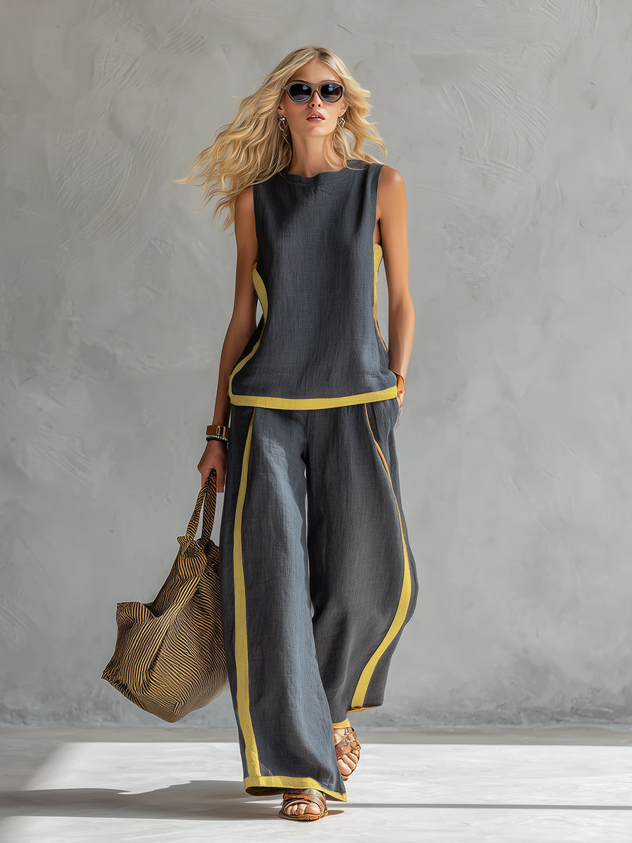 Leila – Conjunto elegante y refinado de dos piezas
