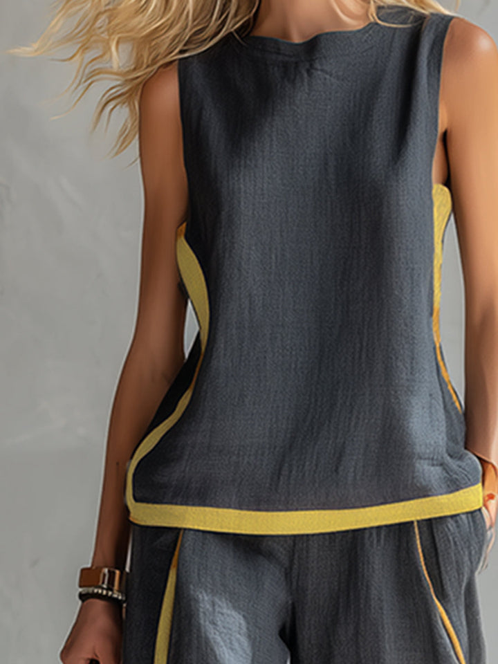 Leila – Conjunto elegante y refinado de dos piezas