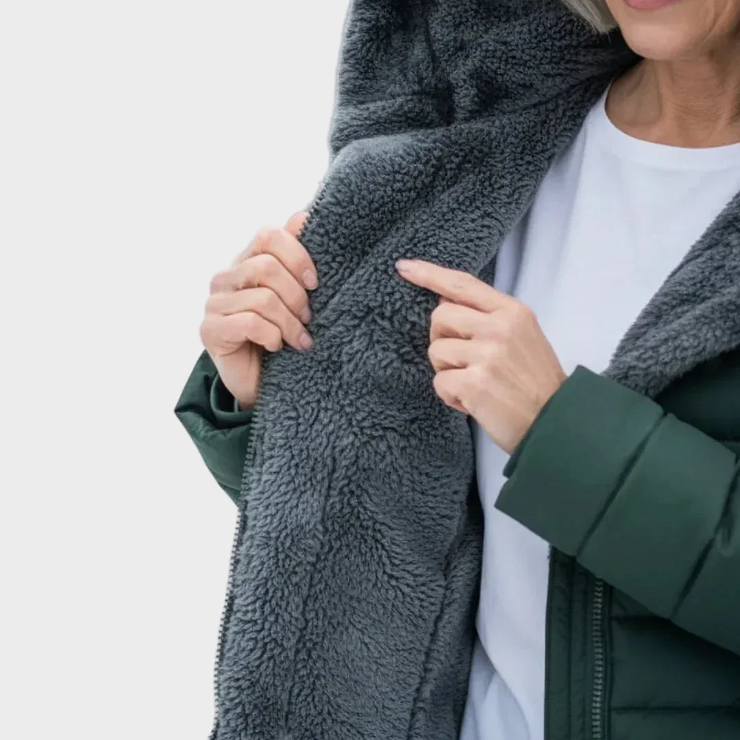 Maja – Elegante abrigo de invierno con un lujo sin preocupaciones