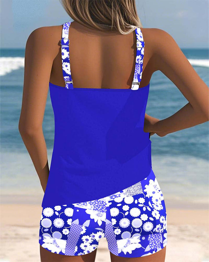 Luna – Conjunto de bañador blusa y short