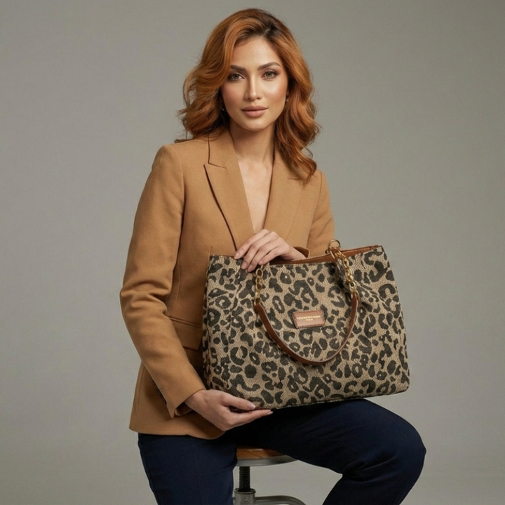 Olivia – Bolso elegante de leopardo