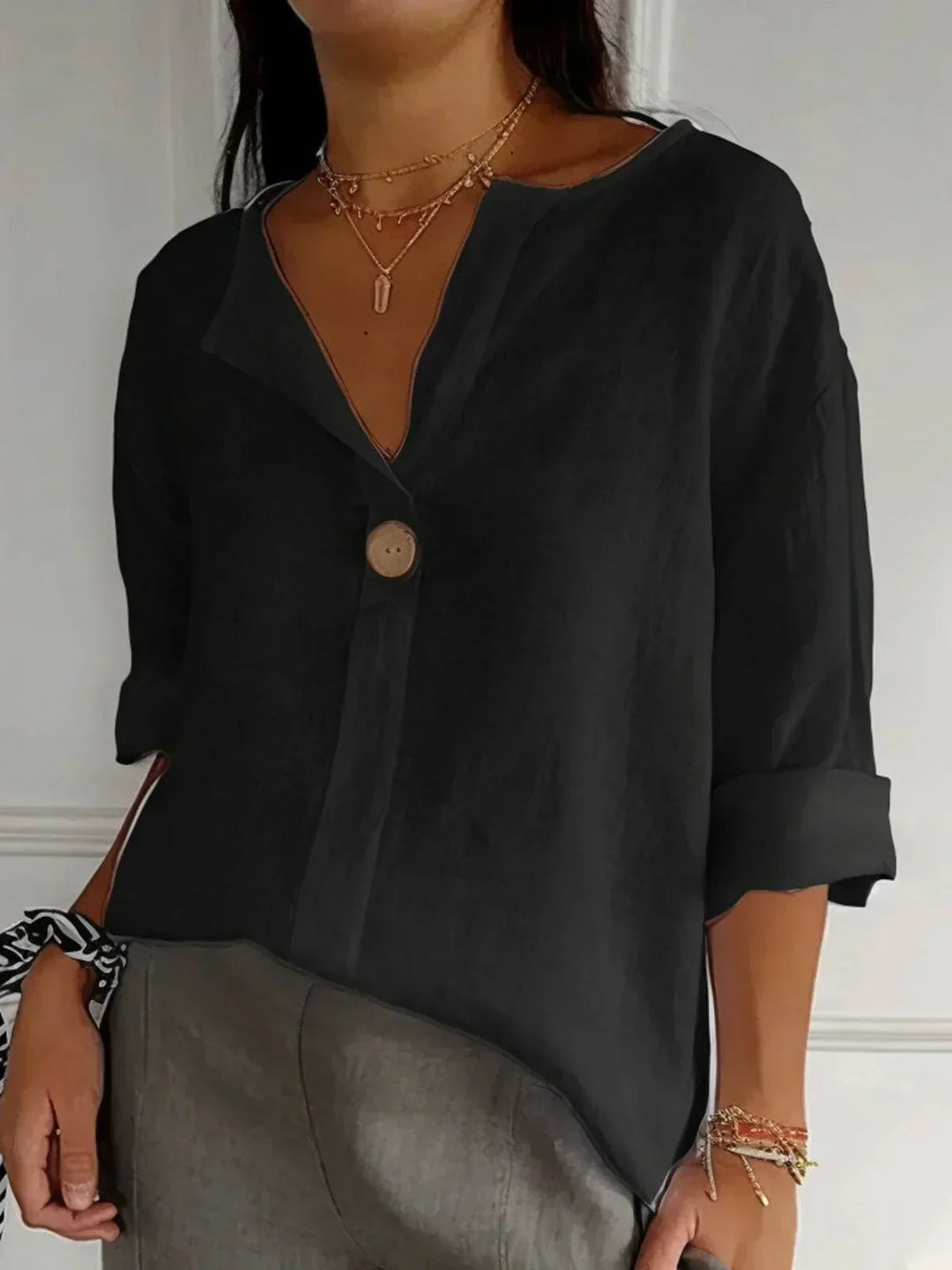 Alba – Blusa elegante y cómoda para mujer