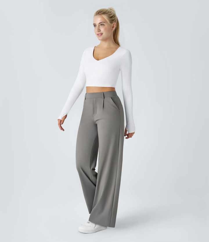 Alba – Pantalones elegantes y refinados
