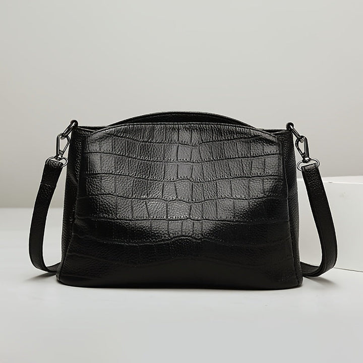 Vivienne – El bolso de hombro elegante de cocodrilo