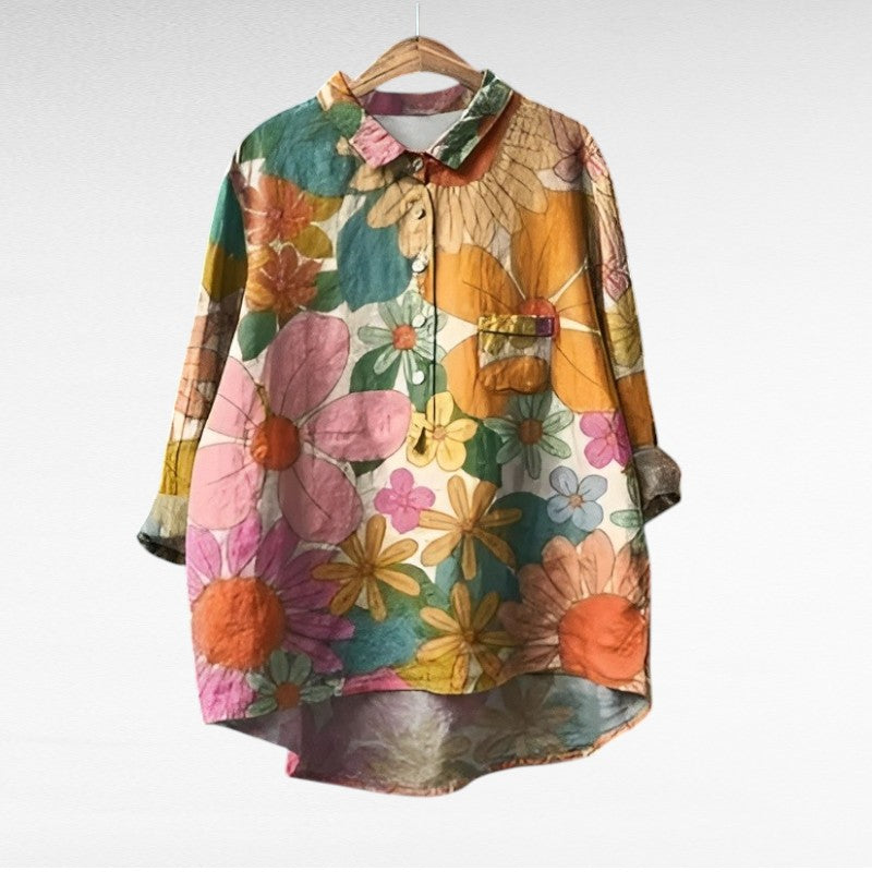 Camille – Blusa elegante y refinada para verano