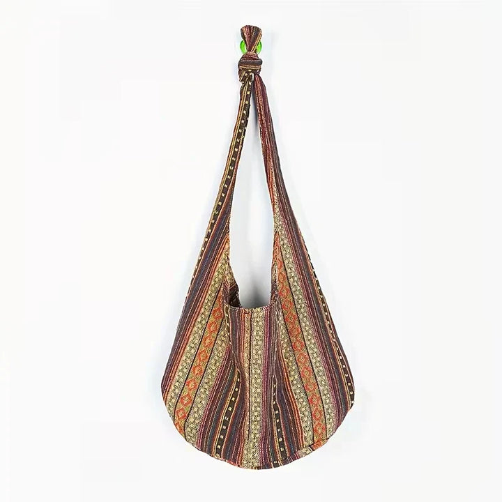 Maya – Elegante bolso de hombro tejido bohemio