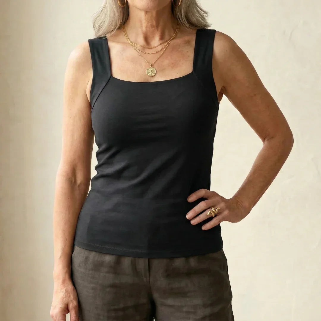Alba – Camiseta tirantes con sujetador integrado