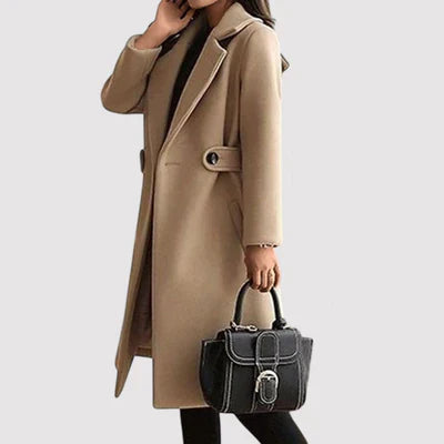 Clara – Abrigo elegante con cinturón