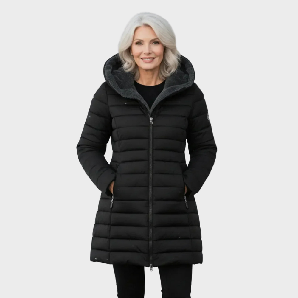 Maja – Elegante abrigo de invierno con un lujo sin preocupaciones