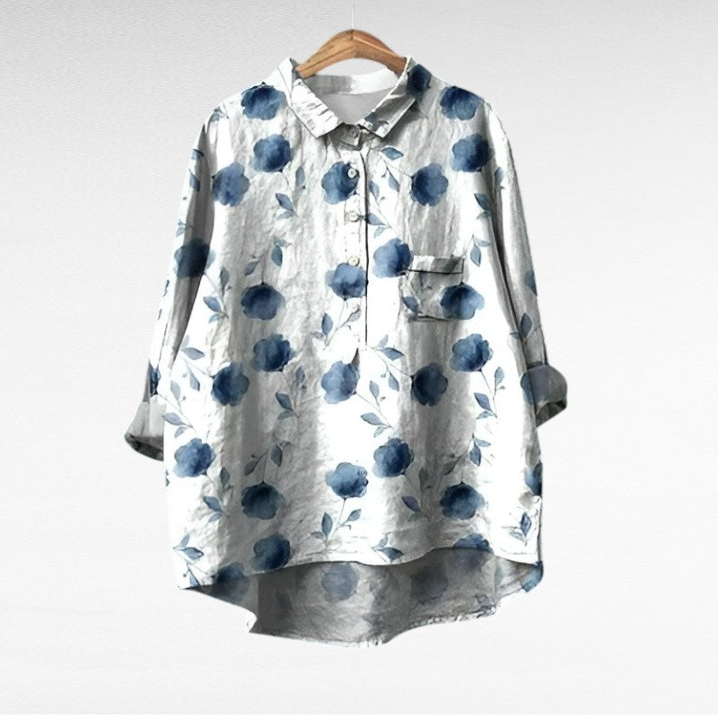 Camille – Blusa elegante y refinada para verano