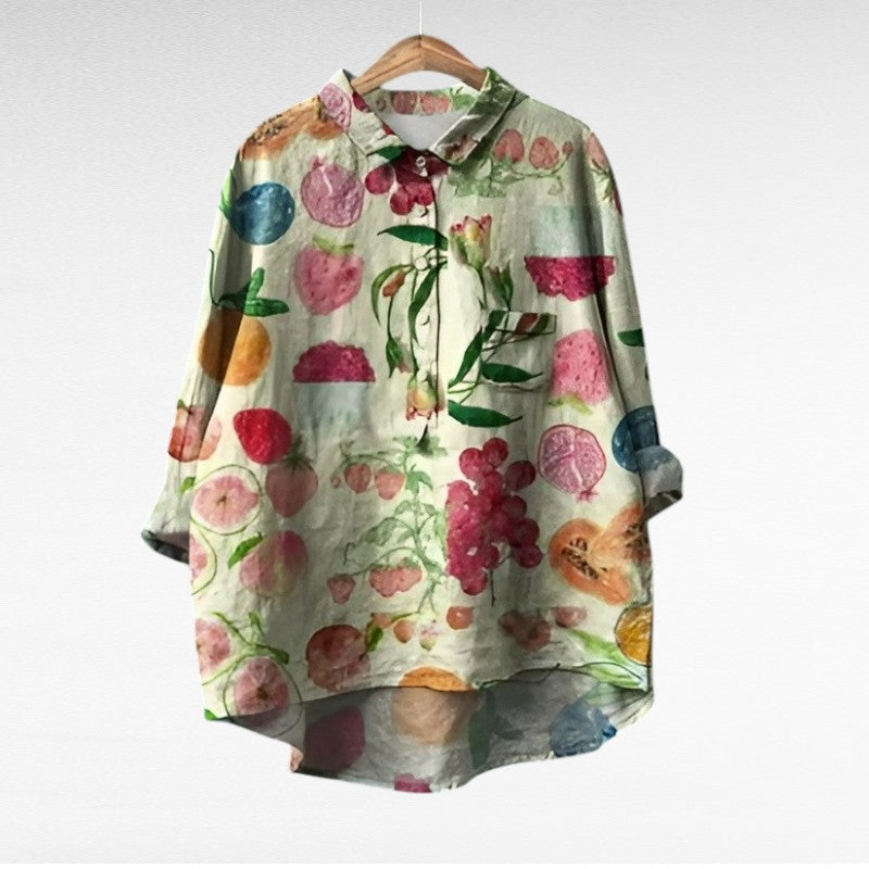 Camille – Blusa elegante y refinada para verano