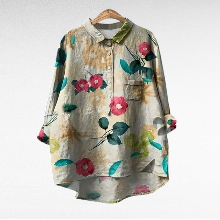 Camille – Blusa elegante y refinada para verano