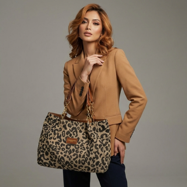 Olivia – Bolso elegante de leopardo