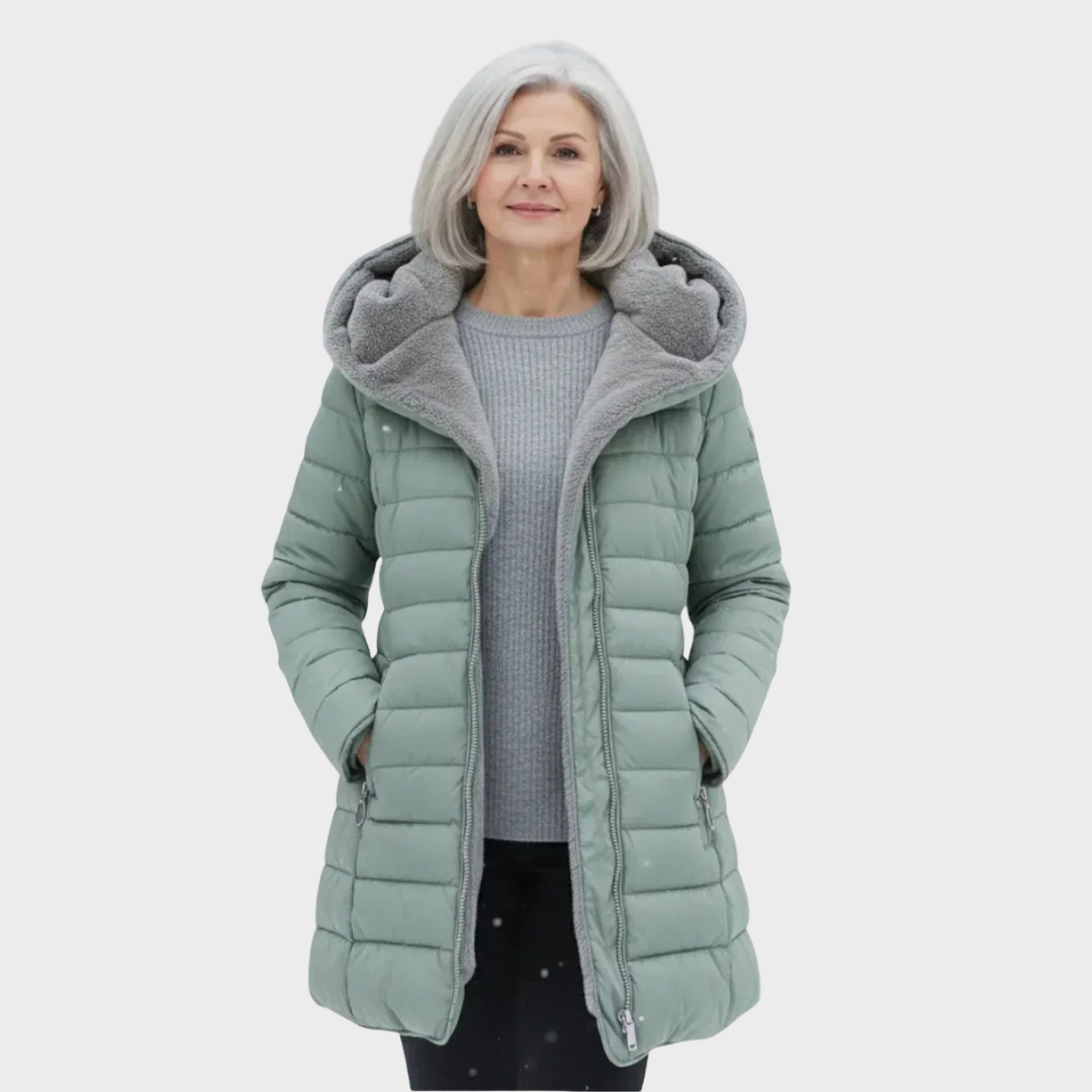 Maja – Elegante abrigo de invierno con un lujo sin preocupaciones
