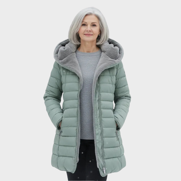 Maja – Elegante abrigo de invierno con un lujo sin preocupaciones
