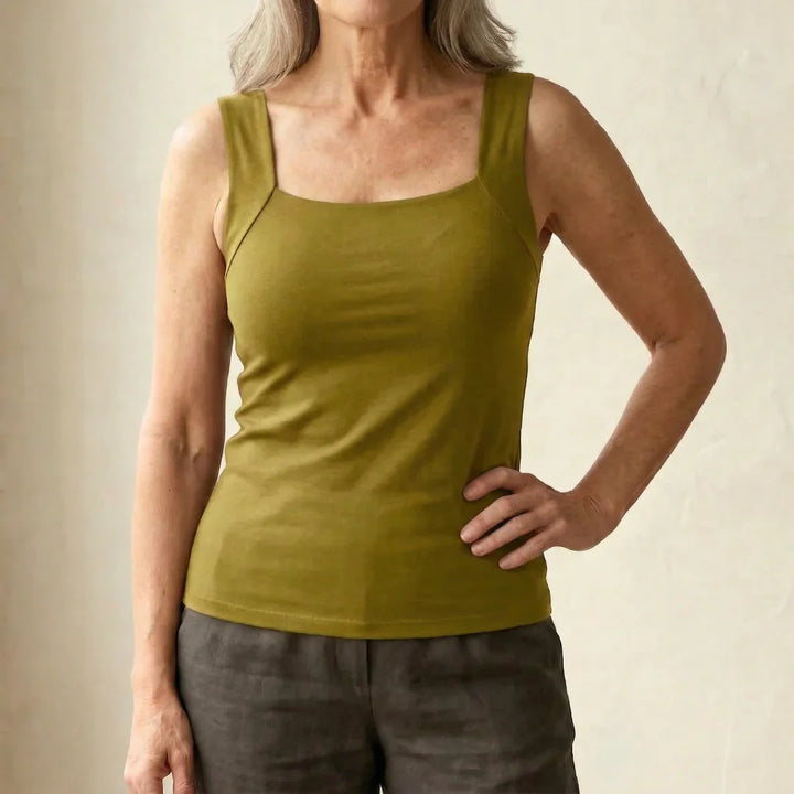 Alba – Camiseta tirantes con sujetador integrado