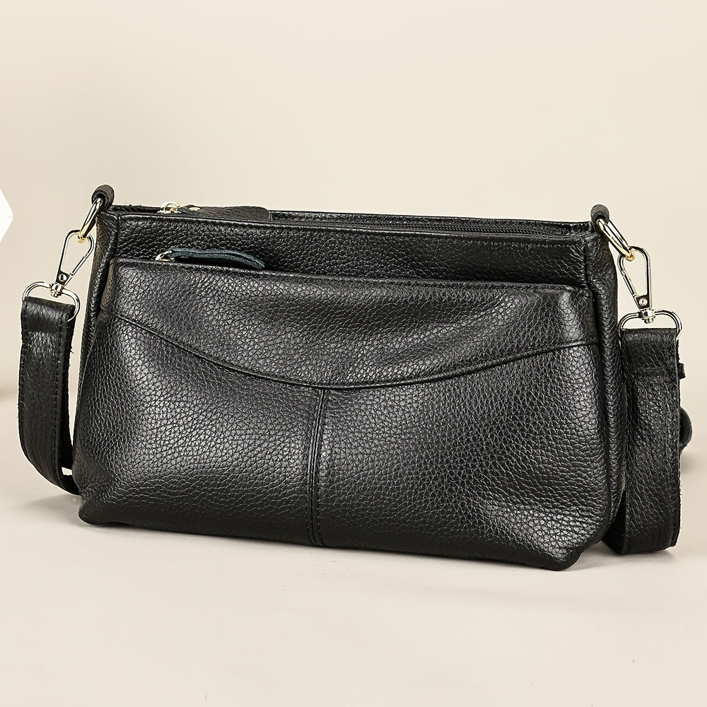 Rina – Bolso bandolera elegante con diseño de guijarros