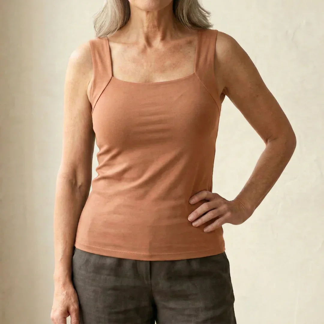 Alba – Camiseta tirantes con sujetador integrado
