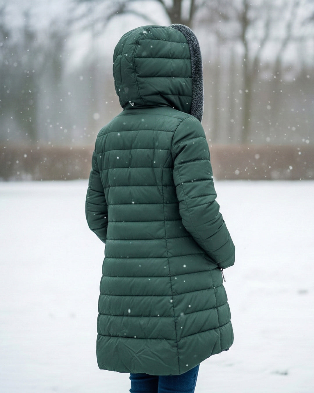 Clara – Abrigo acolchado elegante con forro polar