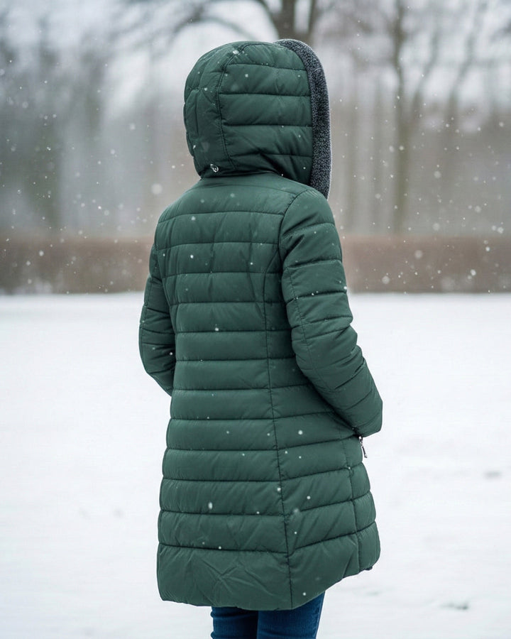 Clara – Abrigo acolchado elegante con forro polar