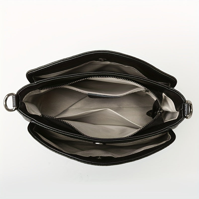 Vivienne – El bolso de hombro elegante de cocodrilo