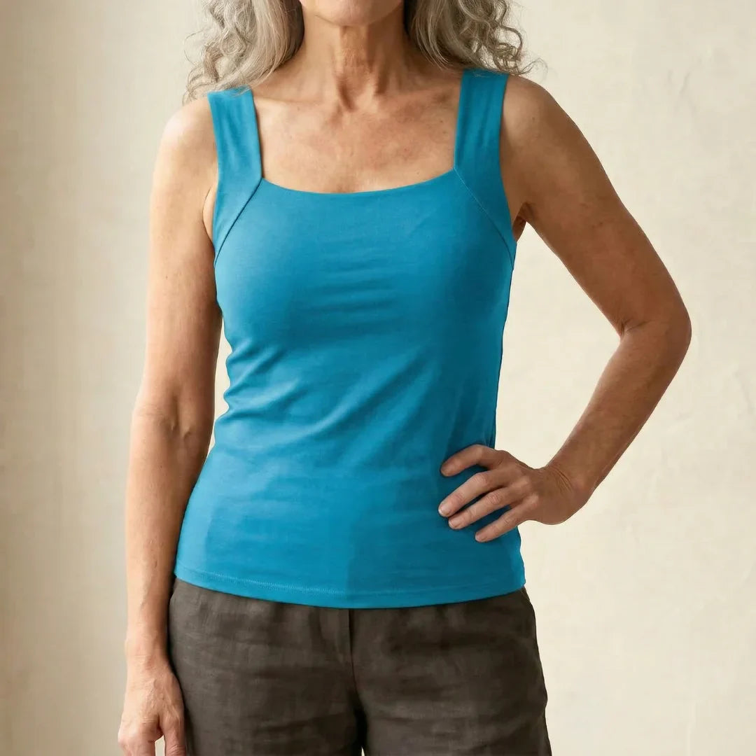 Alba – Camiseta tirantes con sujetador integrado