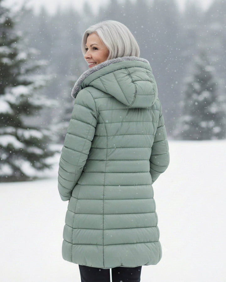Clara – Abrigo acolchado elegante con forro polar
