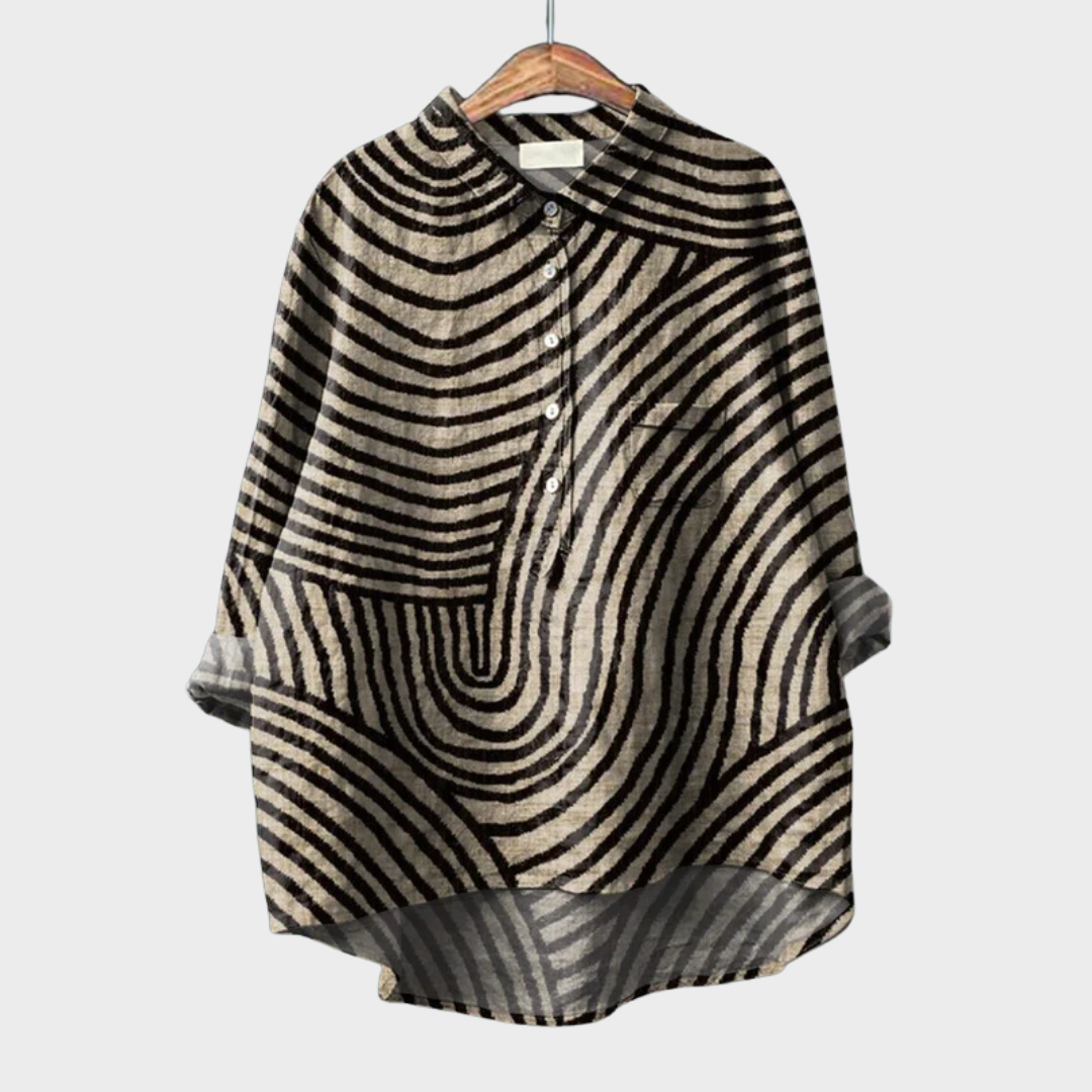 Melina – Blusa elegante y refinada para el verano